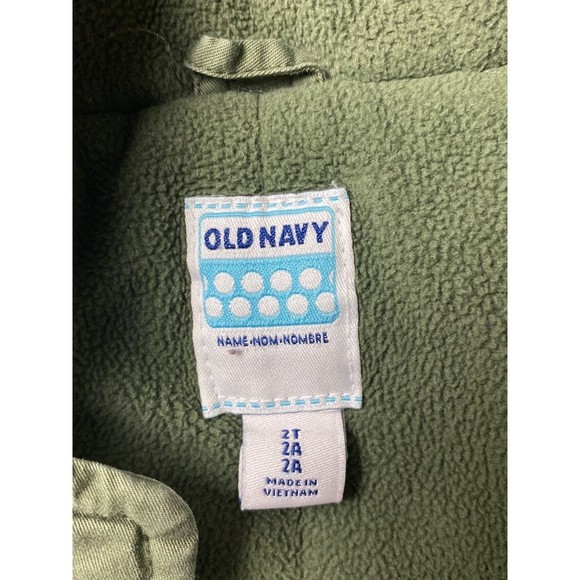 Old Navy Army Green Parka Jacket - Picture 3 of 5